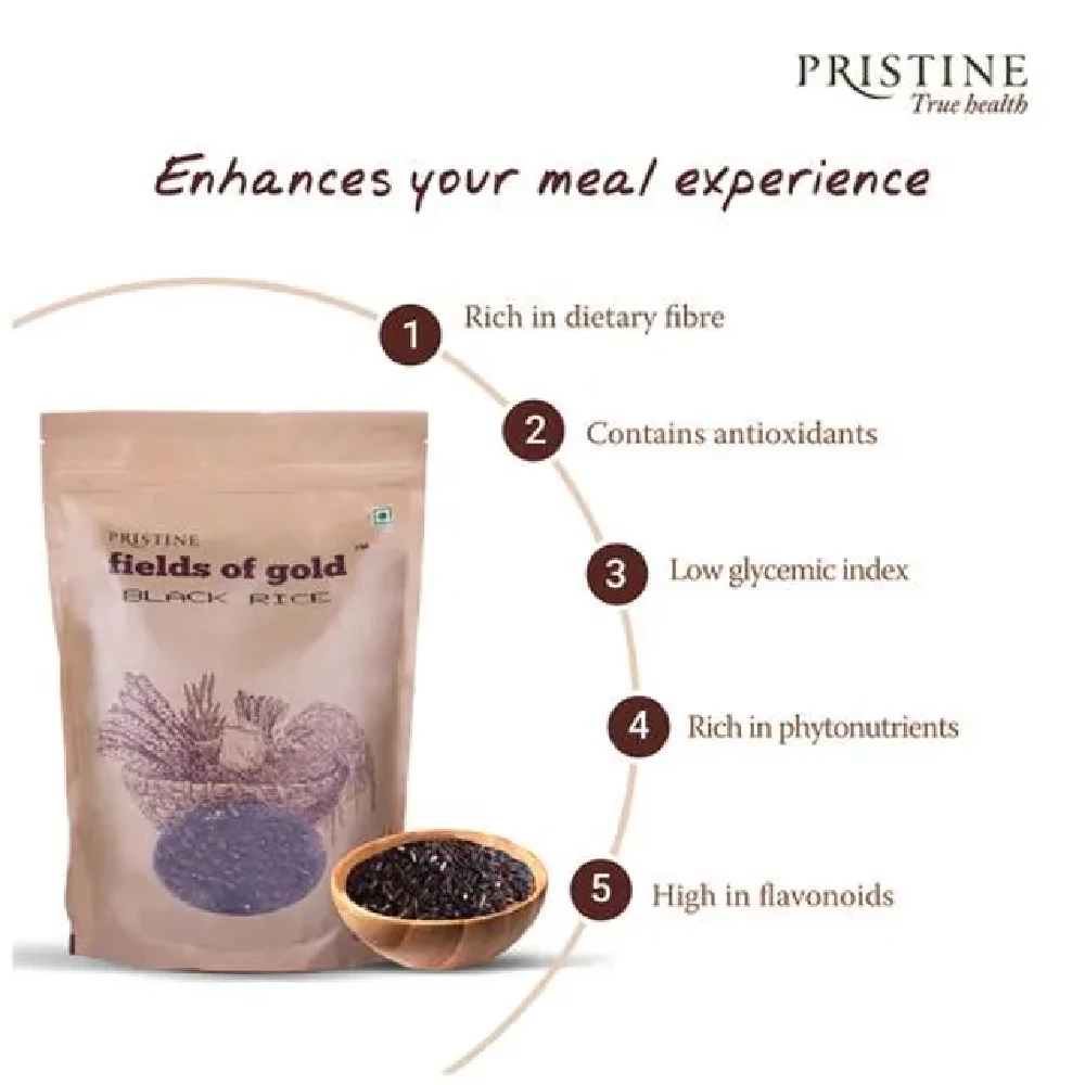 PRISTINE Fields Of Gold - Black Rice, 1 kg-4.webp